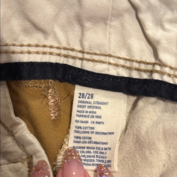 AMERICAN EAGLE OUTFITTERS Tan Chinos Classic Straight-Leg - Picture 6 of 9